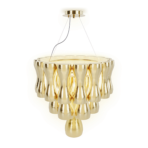 Regal Crown Chandelier Suspension Lamp