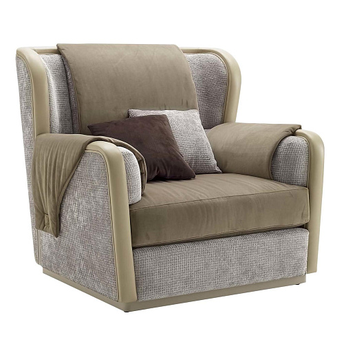 Oliver Beige Elegance Armchair
