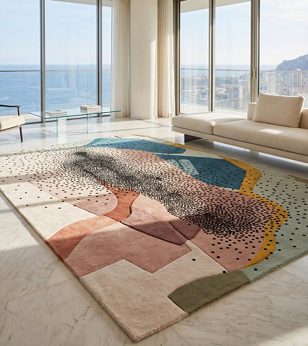 Textured Core Art Rug