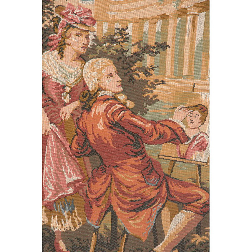 Garden Party in the Countryside with Border Tapestry