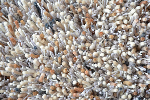 Tufted Shag Wool Rug