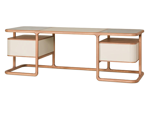 Isabel Natural Wood Artisan Desk