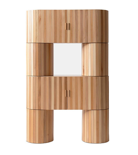Natural Limewood Storage Cabinet