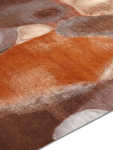 Copper Mauve Luxury Handwoven Rug