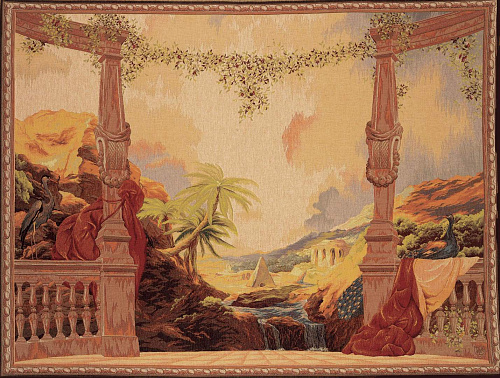 Panoramic Woven Tapestry