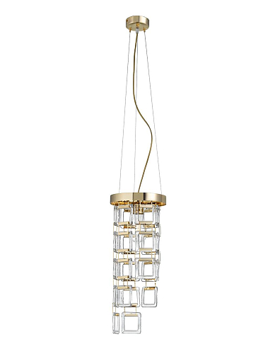 Bracelet Soft Gold Murano Glass Chandelier