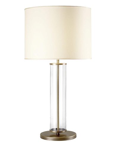 Elegant Burnished Metal Table Lamp