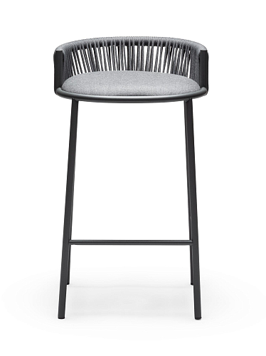 Millie Gray Outdoor Bar Stool