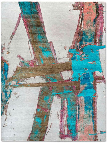 Portland Poetry Hand-Woven Exquisite Rug
