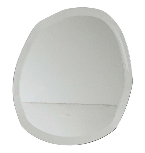 Stone Oval Wall Mirror