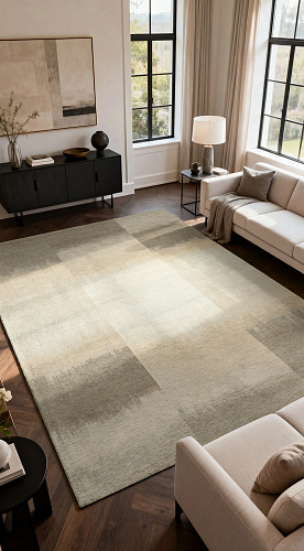 Cottage Grey Flatwoven Rug