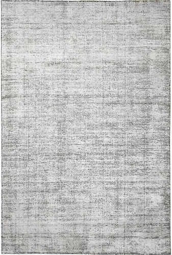 Silver Viscose / Wool Handwoven Luxury Rug
