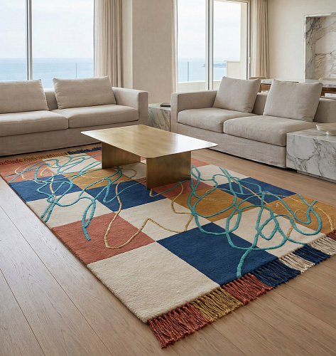 Patchwork Rhythm Heritage Rug