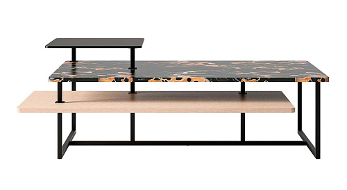 Triple-Layer Luxurious Coffee Table