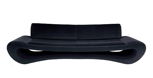 New Lips Black Artisan Sofa