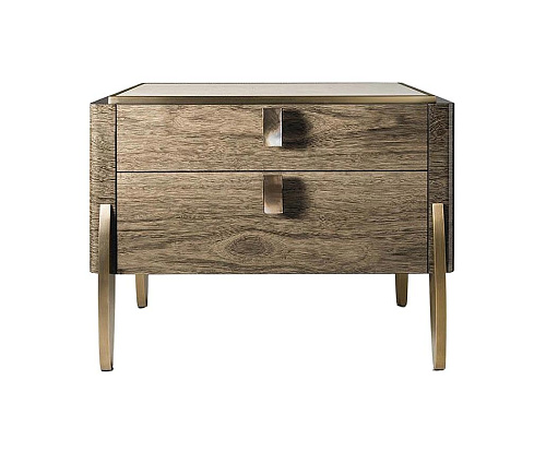 Nightstand with 2 Drawers