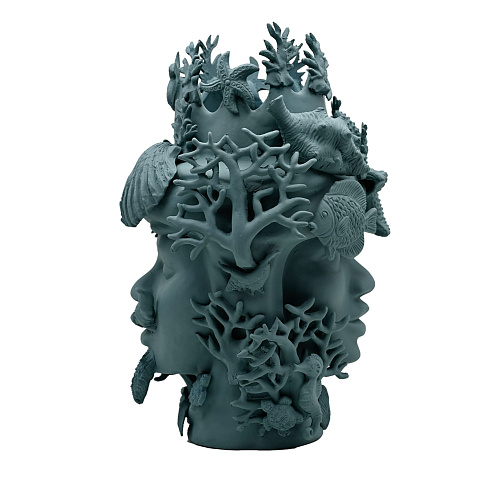 Timeless Moor's Head Sculpture