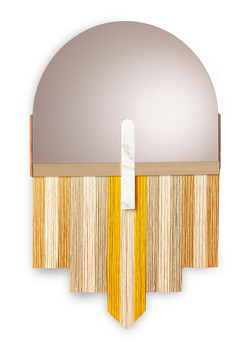 Souk Yellow Wall Mirror
