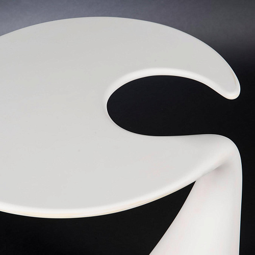 Milan White Artisan Side Table
