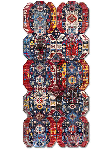Multishape Luxury 100% Wool Rug