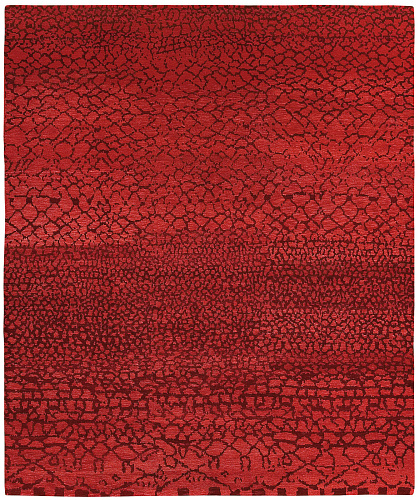 Hand-woven Red Luxury Rug