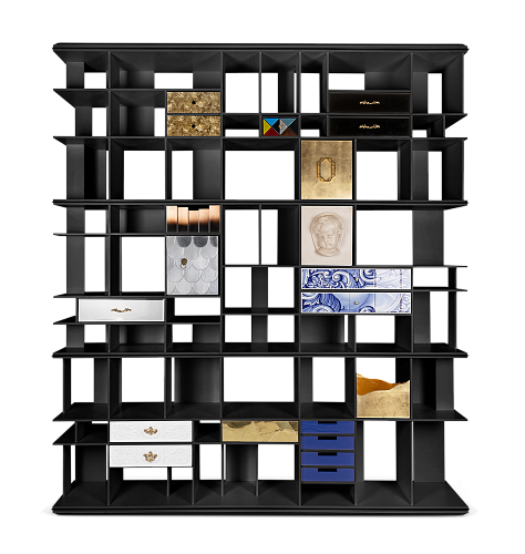 Curator Black Classic Bookcase