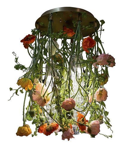 Poppy Round Ceiling Chandelier