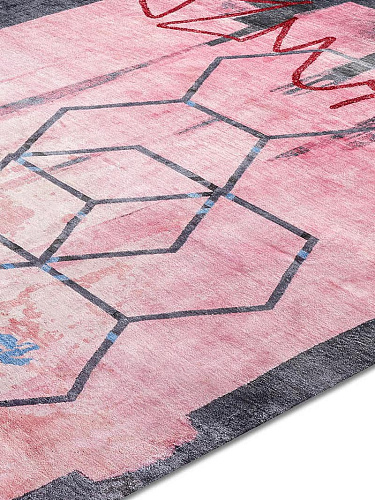 Always Pink Hand-Woven Exquisite Rug