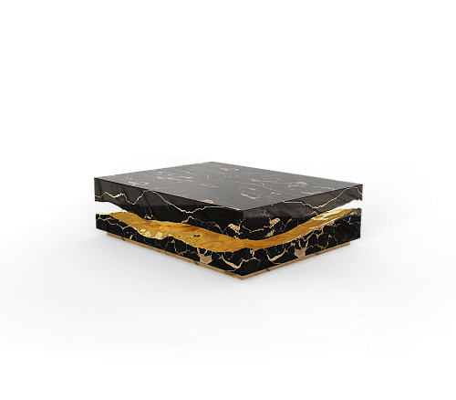 Portoro Marble Designer Table