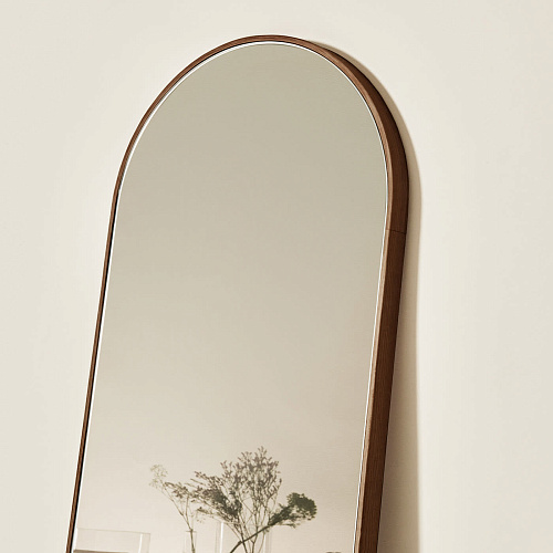 Tutto Sesto Brown Italian Crafted Floor Mirror