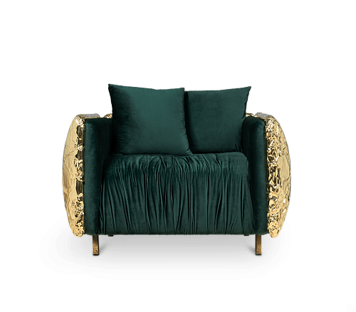 Imperia Green Designer Armchair
