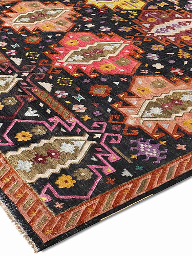 Flatweave Luxury 100% Wool Rug