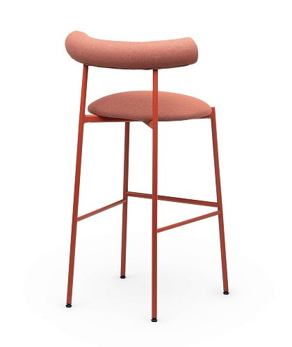 Pampa Red Bar Stool
