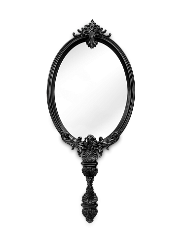 Antoinette Noir Designer Mirror
