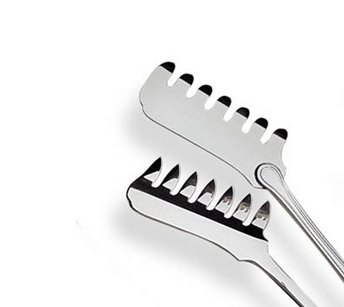 Silver-Plated Spaghetti Serving Tongs