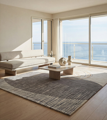 Archive Seal Dark Artisan Rug