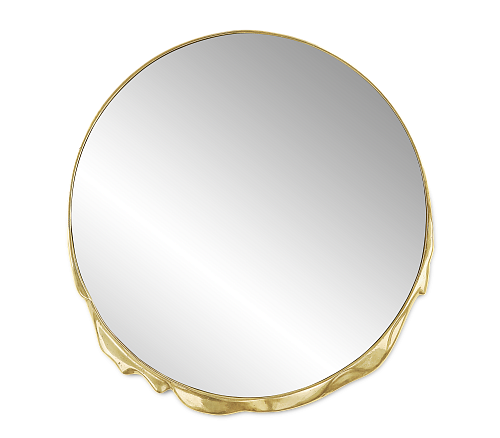 Lava Gold Radiance Mirror