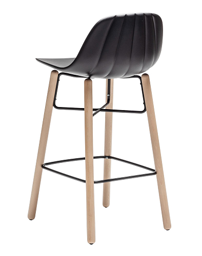 Babah Black Bar Stool