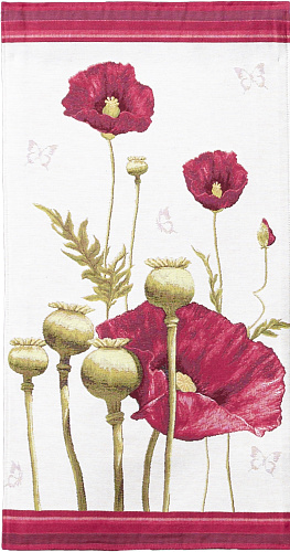 Poppies Woven Tapestry