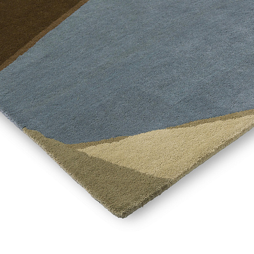 Zen Reflect Cornflower/Spice Rug