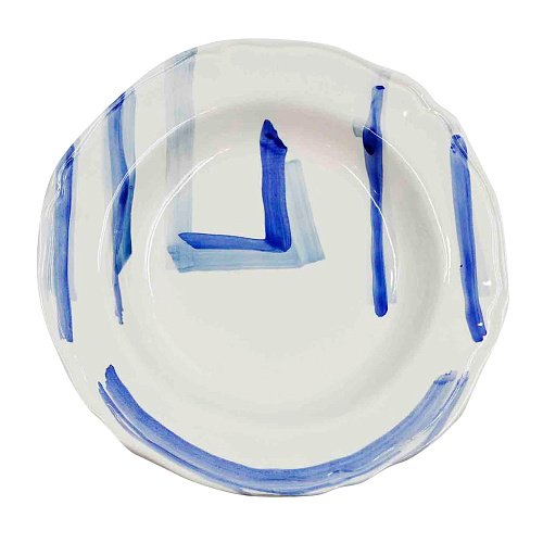 Hand Thrown Ceramic Plate Rustic Elegance