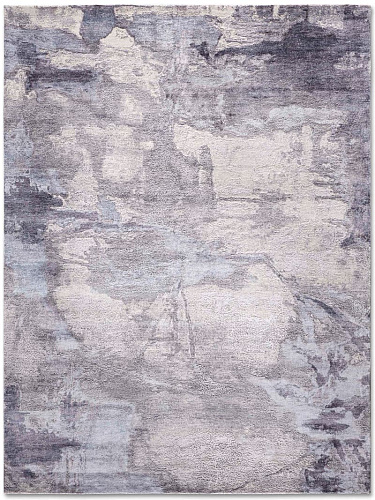 Light Grey Handwoven Luxury Rug