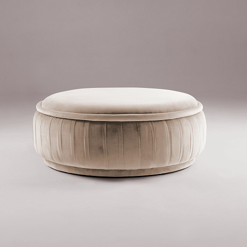 Malibu Round Pouf