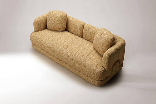 Mosaico Yellow Sofa