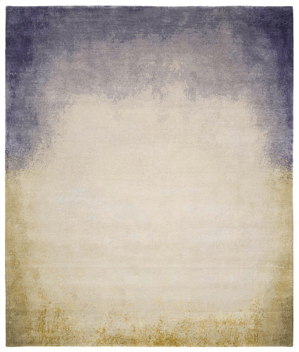 Toblinio Purple / Green Hand Knotted Luxury Rug