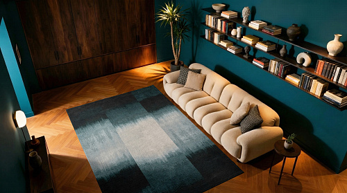 Deep Water Flatwoven Rug