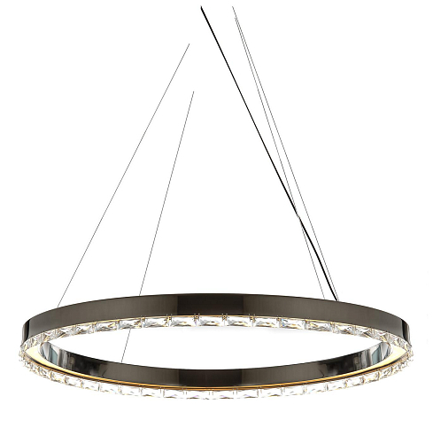 Asfour Crystal LED Ring Pendant