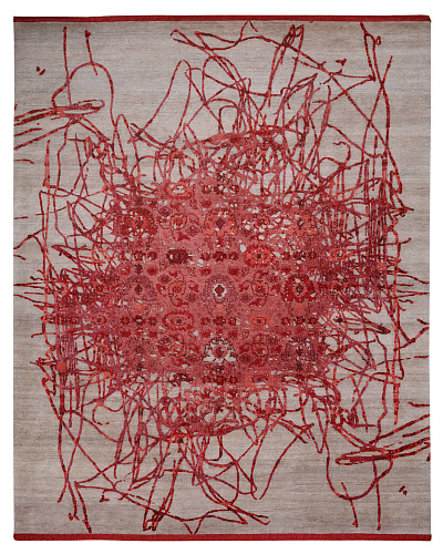 Bidjar Hand-woven Red Luxurious Rug