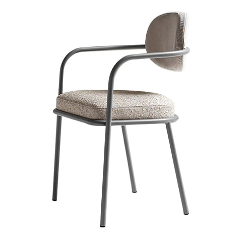 Ula Beige Crafted Chair