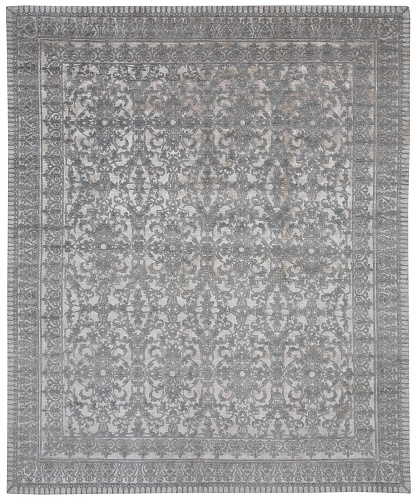 Ferrara Grey Luxury Hand-woven Rug